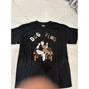 Drew Lynch and Stella The Dog Comedian Autographed Large T-Shirt